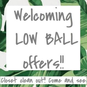 Lowball Offers Welcome!